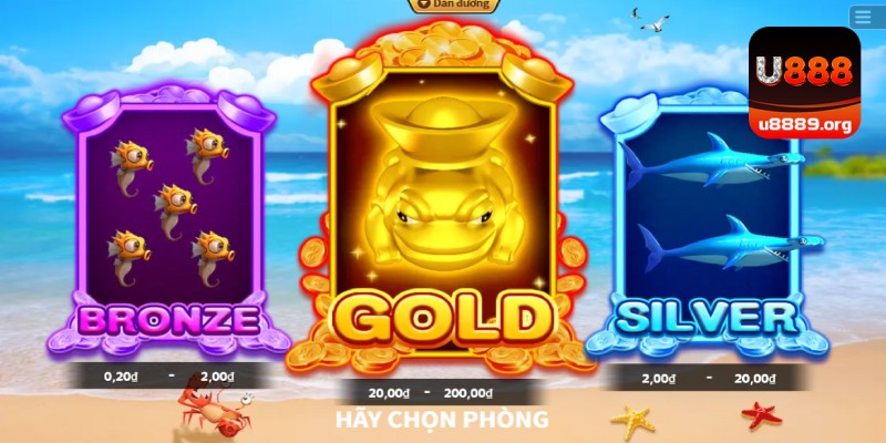 Ngư trường giải trí với 3 phòng cược đặc sắc