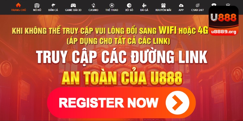 trang đăng ký U888